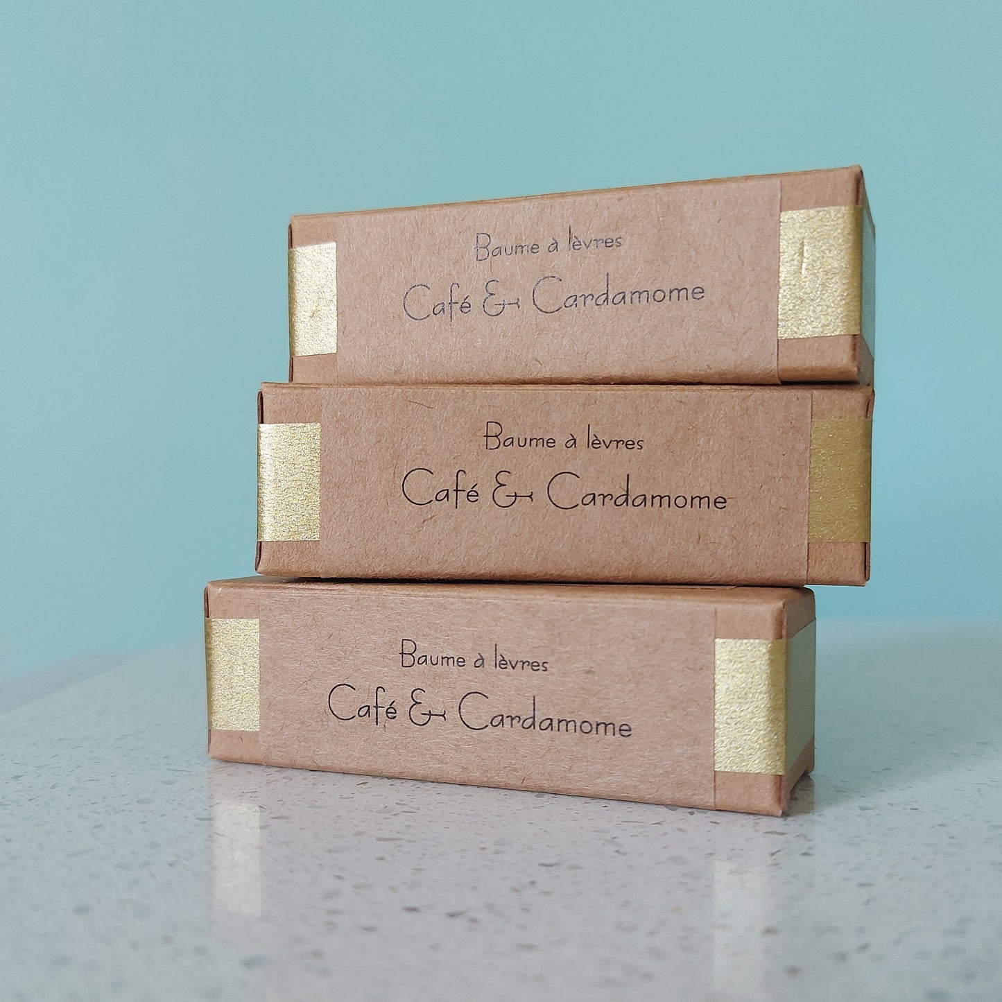 Baume à lèvres Café & Cardamome – Soin Naturel et Unique