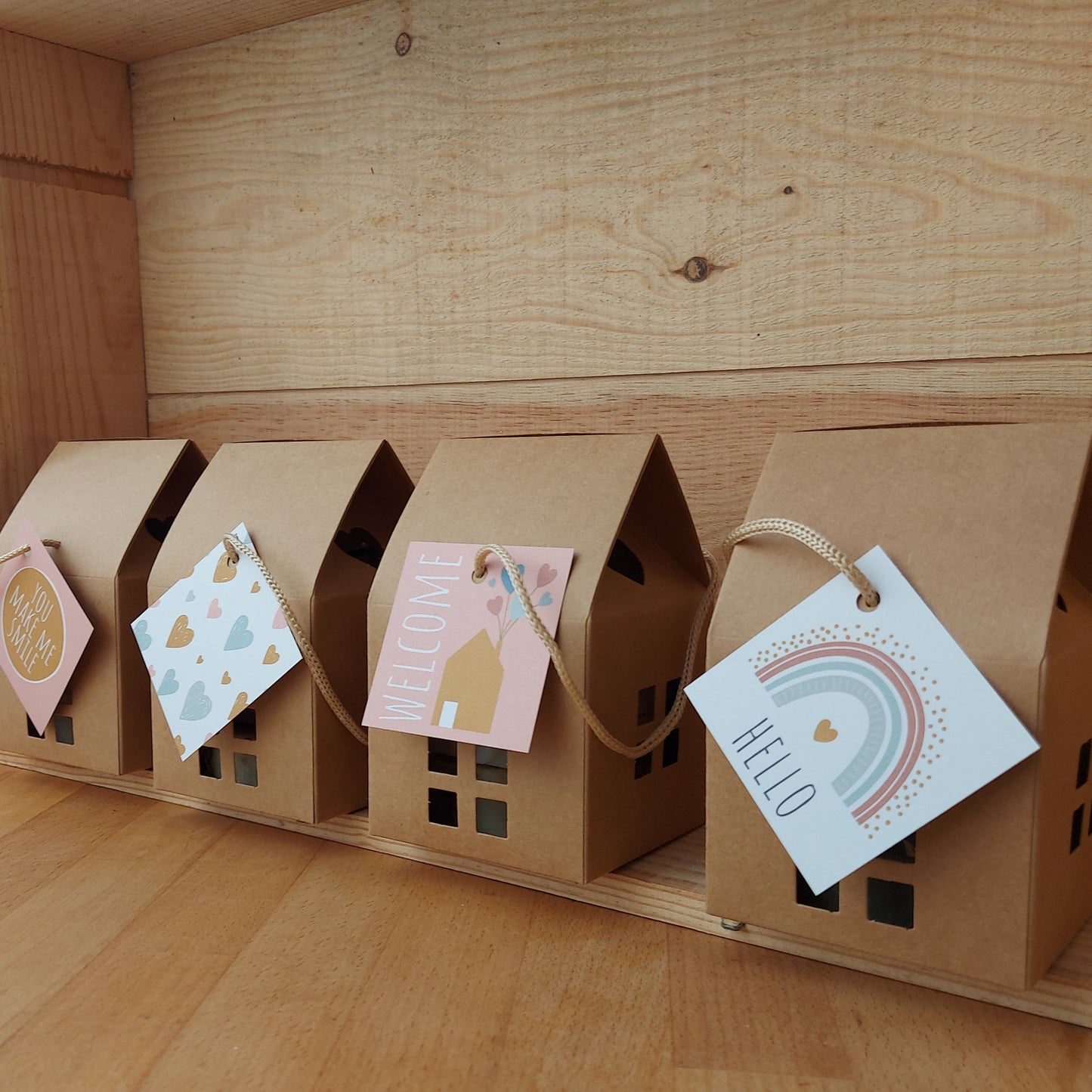 Coffret Cadeau Savon et shampoing à froid au lait de coco, nourissant, dans une boîte en papier kraft mignon, prêt à offrir, savonnerie ILELI