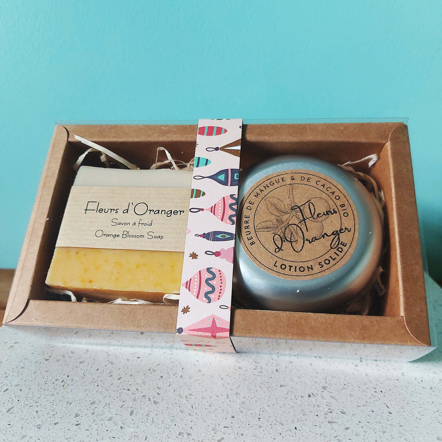 Coffret Savon et Crème solide Fleurs d'Oranger