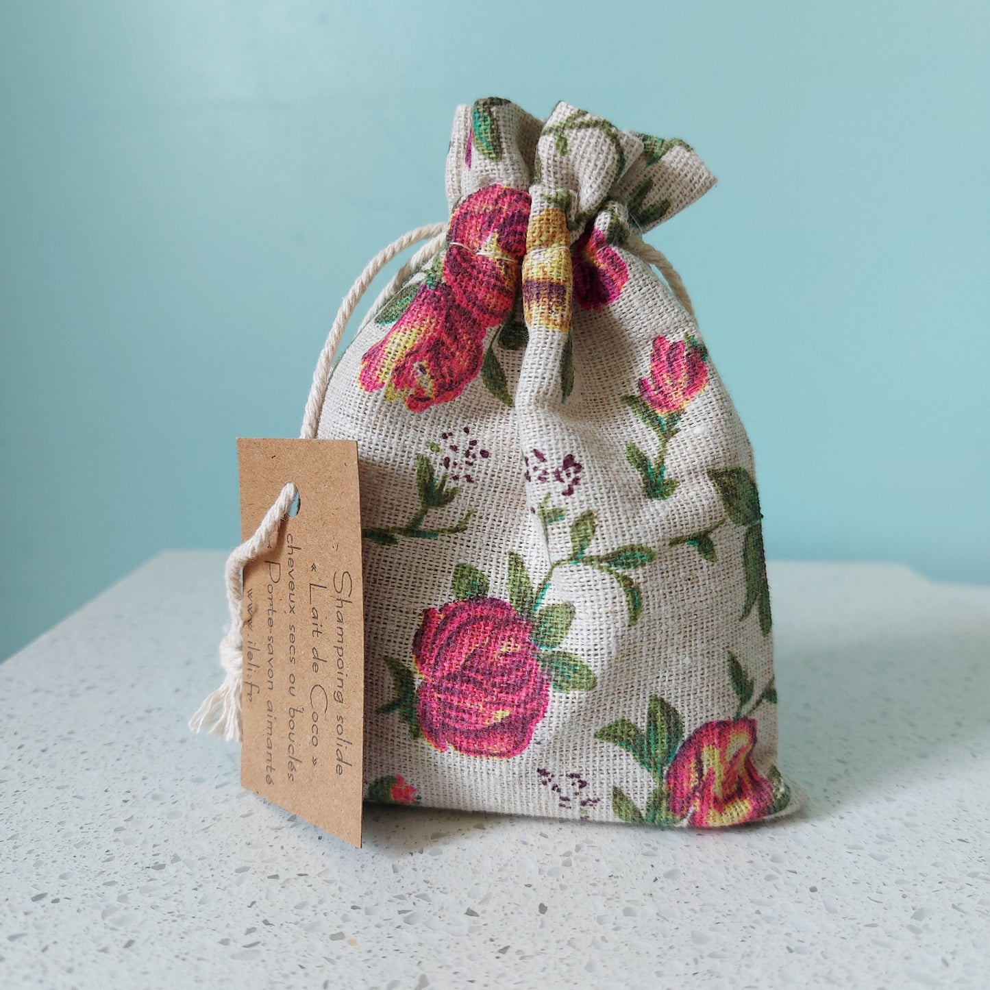 Coffret Savon artisanal et porte savon aimanté, cadeau fête des mères