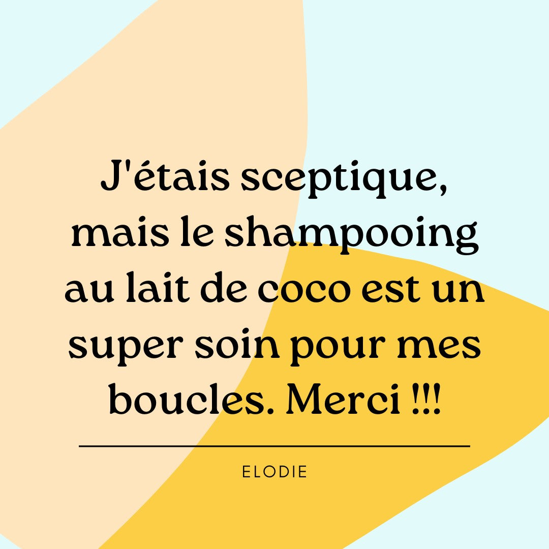 Shampoing solide - Lait de Coco