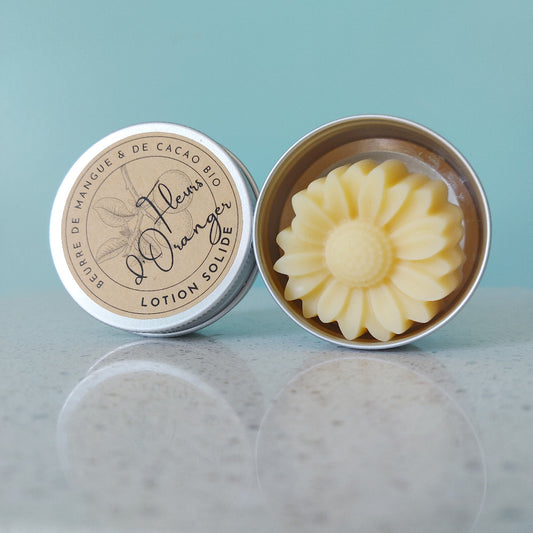 Beurre Corporel Solide Fleur d'Oranger – Soin Naturel et Douce