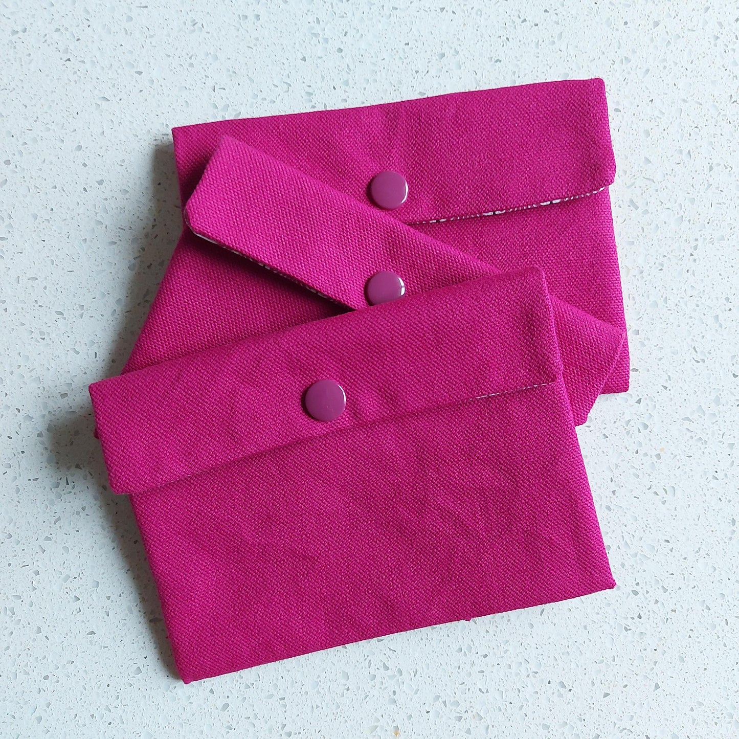 Pochette pour savon solide fait main en France, doublé en cotton et lin de qualité, ILELI savonnerie