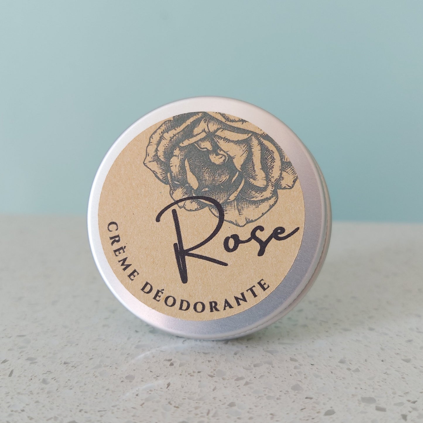 Boîte de deodorant solide rose