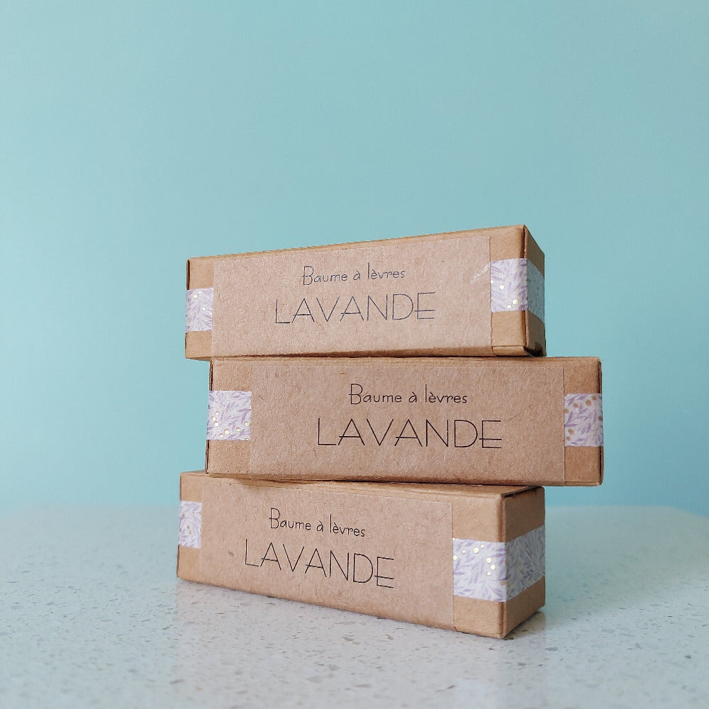 Baume à Lèvres Lavande – Lèvres douces et parfum de détenteé