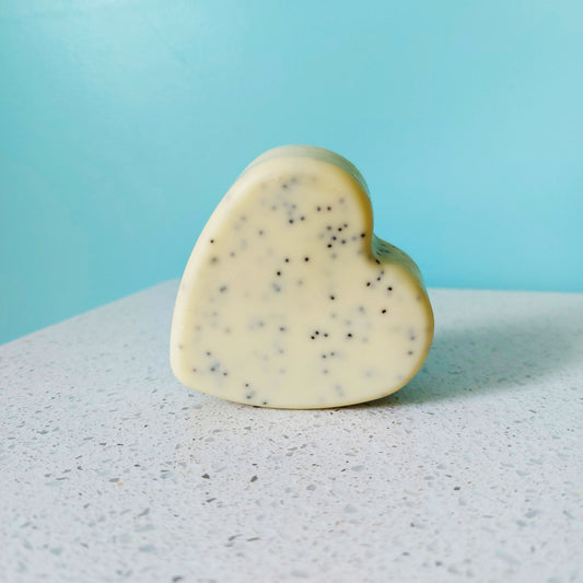 Savon exfoliant à la citronnelle de Java & Romarin - Cœur de Pavot
