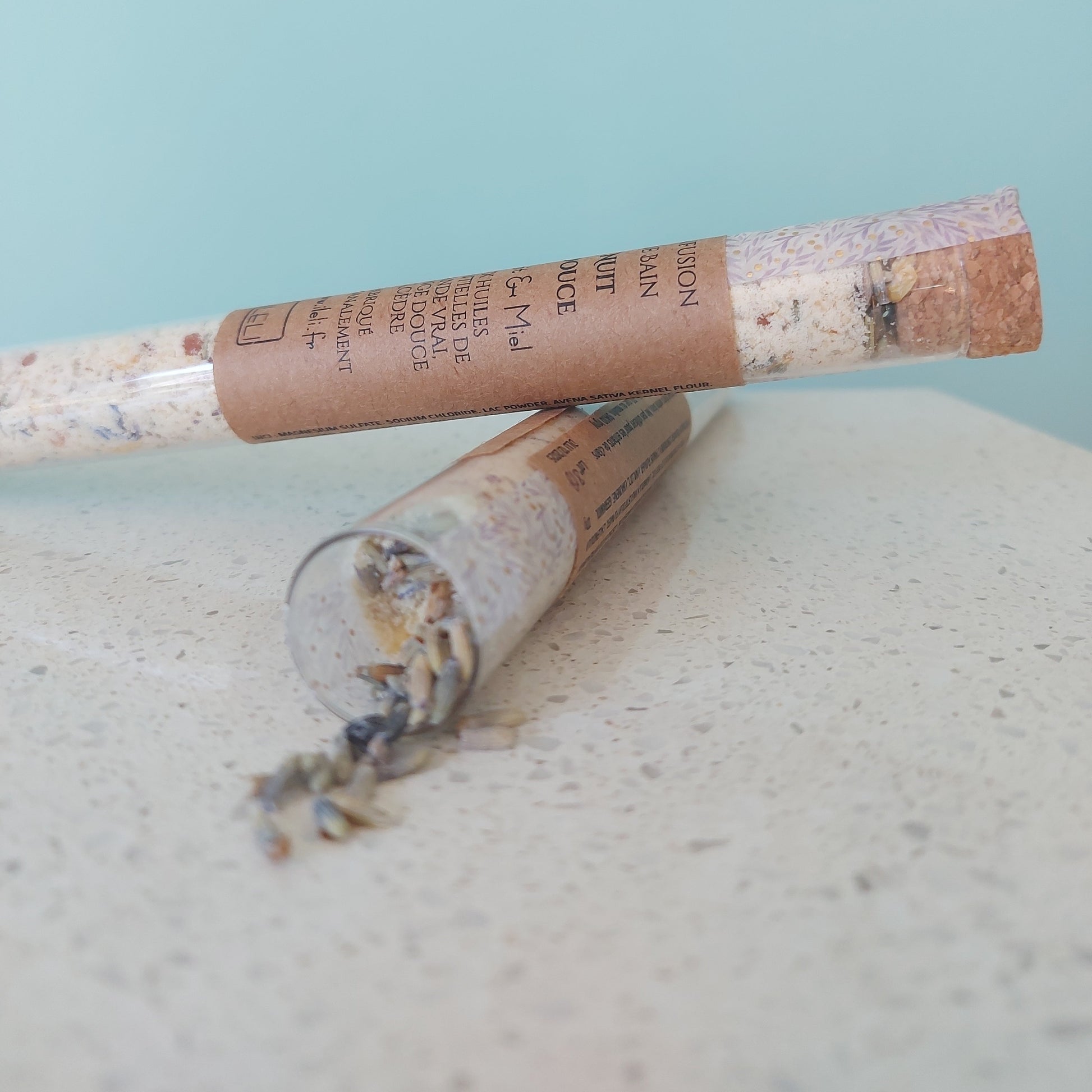 Epreuvette de Bain pour un sommeil profond : aux fleurs de lavande