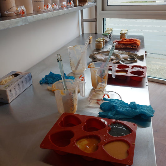 Atelier savon pour enfants, animation anniversaire et vacances chez ILELI savonnerie